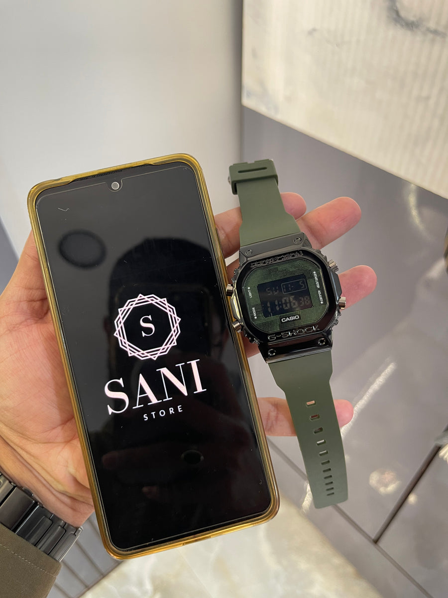 Sani Store G-Shock G-shock GM-5600 Military Green Digital Watch – Sani Stores